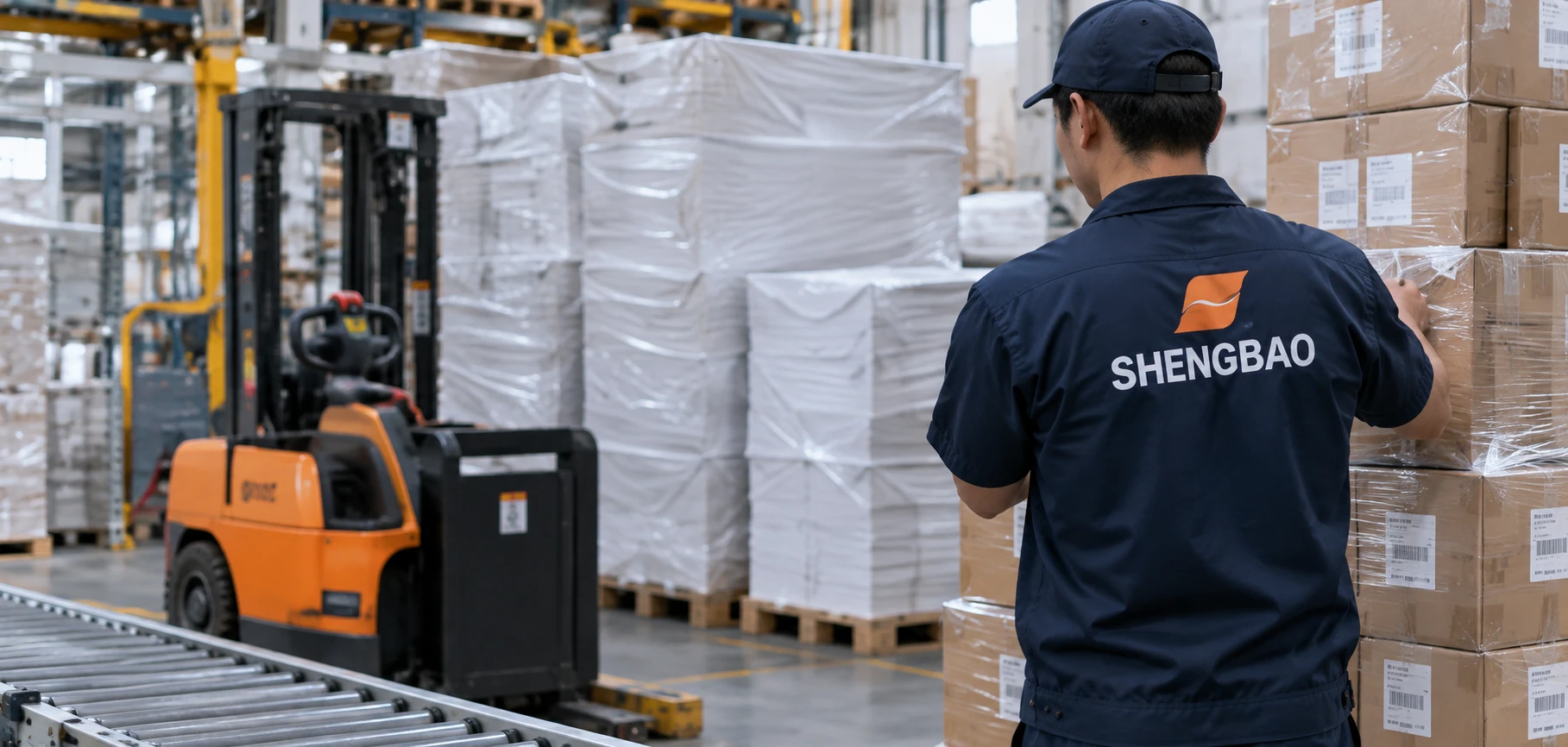 Paper packing preparation